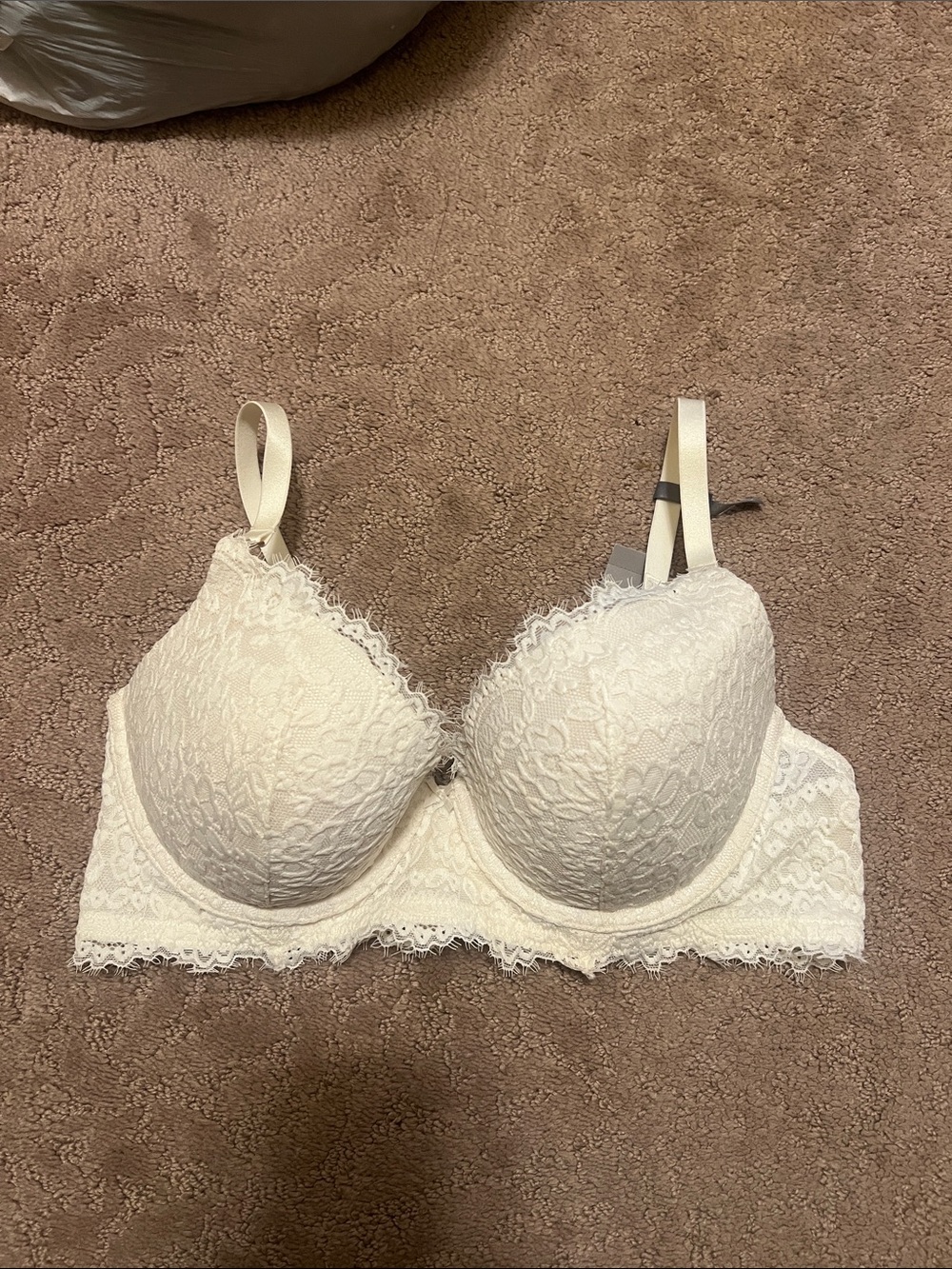 Aerie white lace push up bra BRAND NEW